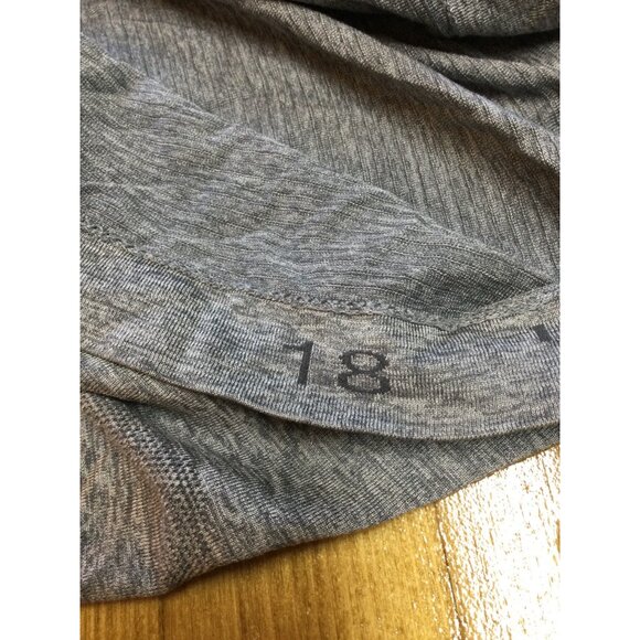 Lululemon Swiftly Tech Short Sleeve Top Heathered Gray Still Your Mind Shirt - Picture 5 of 9